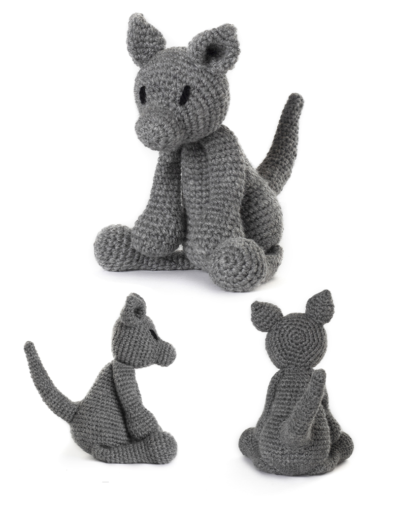 toft ed's animal Karl the wallaby amigurumi crochet